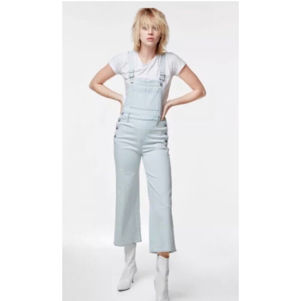 J Brand Jules slim denim jean overall XS